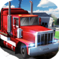 真实公路卡车_logo