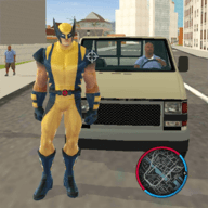 超级狼人英雄(Wolverine Rope Hero)apk下载手机版